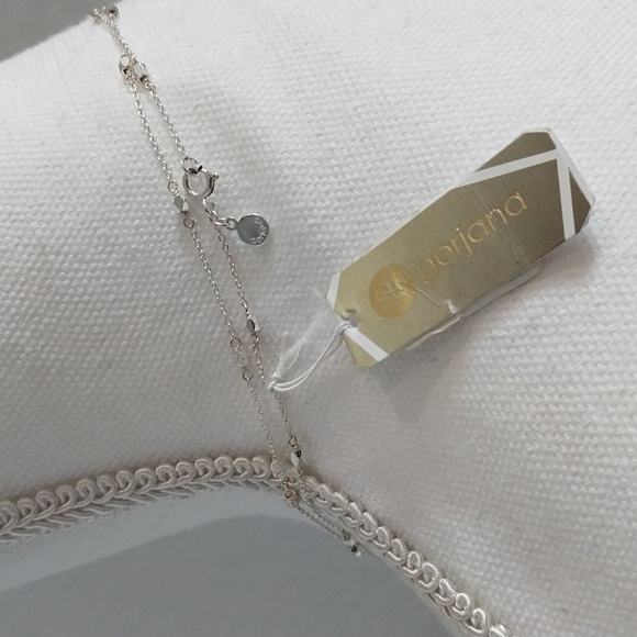 Gorjana beautiful silver long necklace NWT - Picture 3 of 4